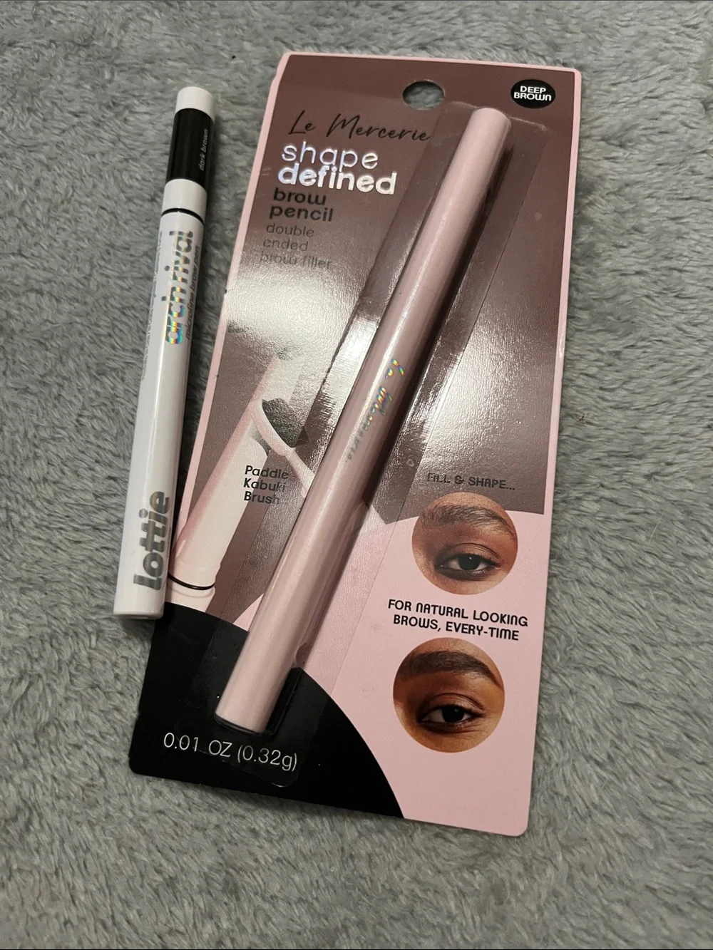 Bundle of two unopened darker brown eyebrow pens